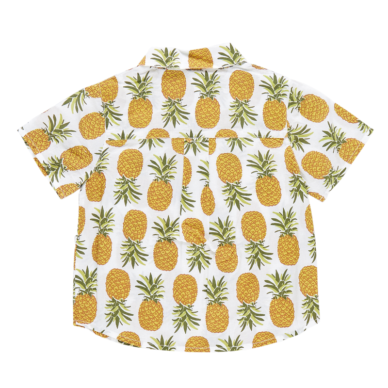 Boys Jack Shirt - Pineapple
