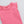 Girls Organic Ruffle Rib Tank - Confetti Pink