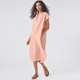 Womens Cooper Coverup - Orange Pink Stripe