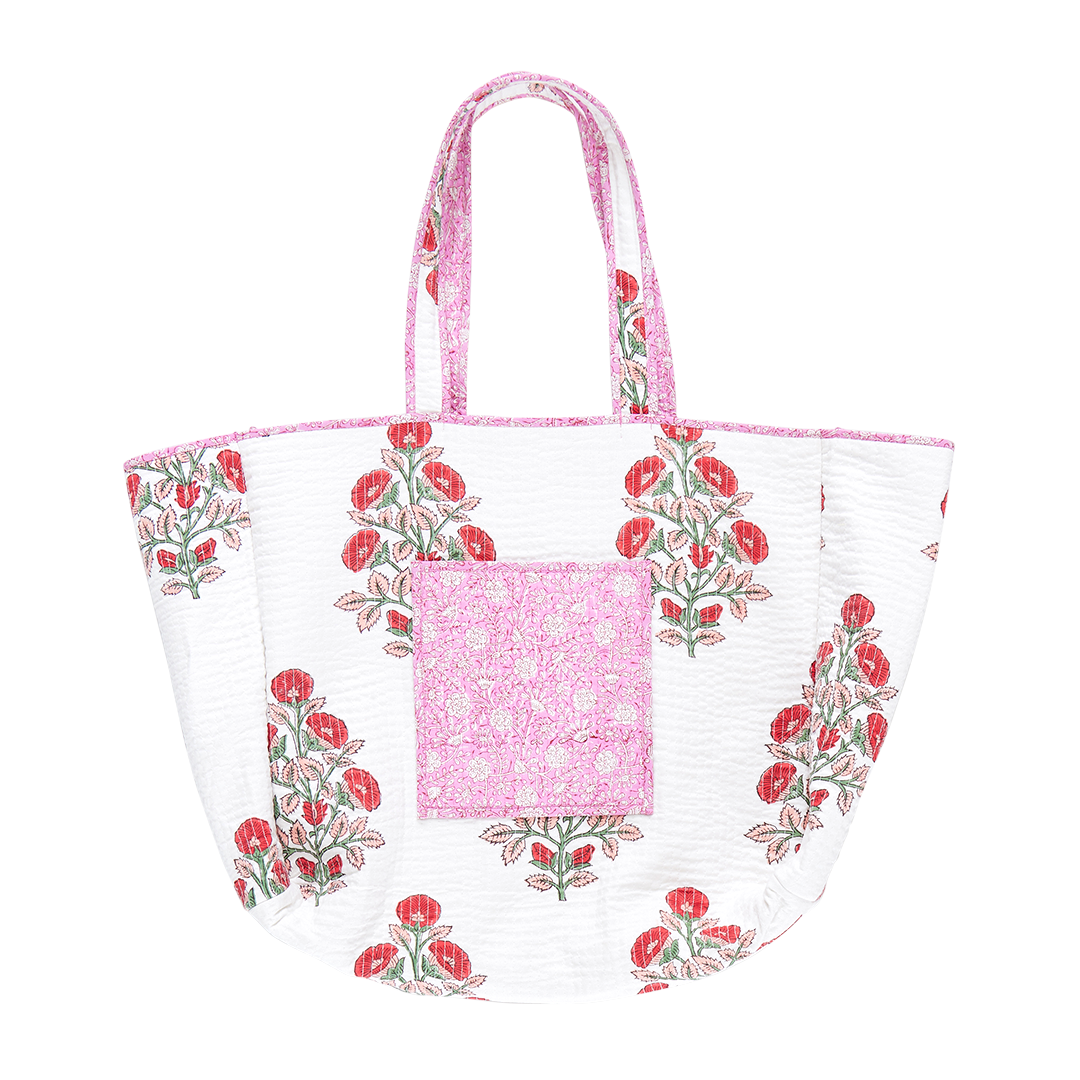 Chicken Family Print Shopping Tote - Carry Your Items in Style – Gregatex