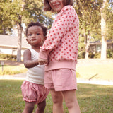 Sandbox Short - Pink Gingham