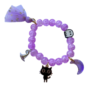 Halloween Bracelet - Purple Cat