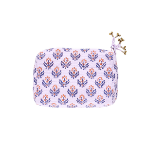 Small Quilted Pouch - Lavender Jasmine