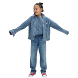 Mini Miramar Trucker Jacket- Scarlet