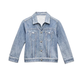 Mini Miramar Trucker Jacket- Scarlet