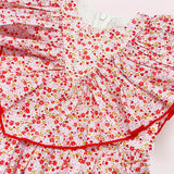 Girls Raphaela Jumper - Pink Mini Ditsy