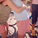 Sandbox Short - Pink Gingham