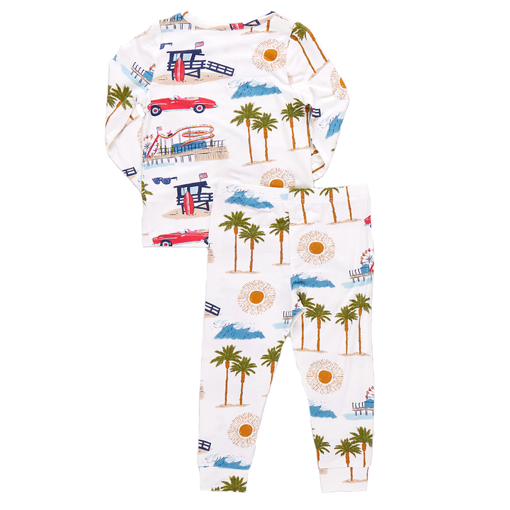 Bamboo PJ Set - Lavender Dandelion main image 1
