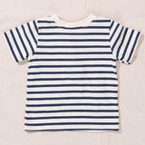 Scout Henley T-Shirt - Navy Stripe