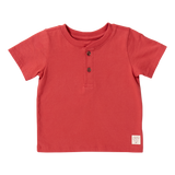 Scout Henley T-Shirt - Red