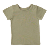Short Sleeve Seesaw Rib T-Shirt - Olive