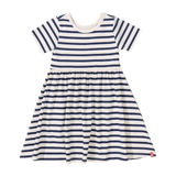 Sunny Dress - Navy Stripe