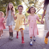 Sunny Dress - Navy Stripe