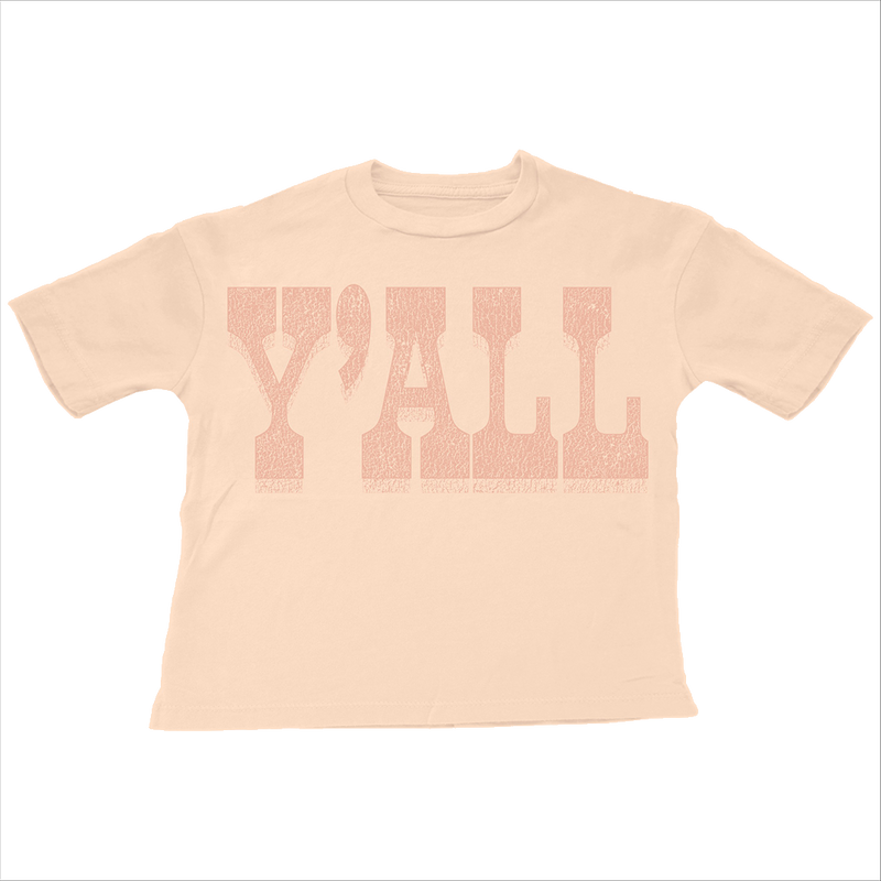 Y'all Super Tee - Faded Pink