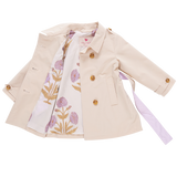 Girls Trudy Trench Coat - Beige