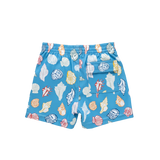 Baby Boys Swim Trunk - Blue Seashells