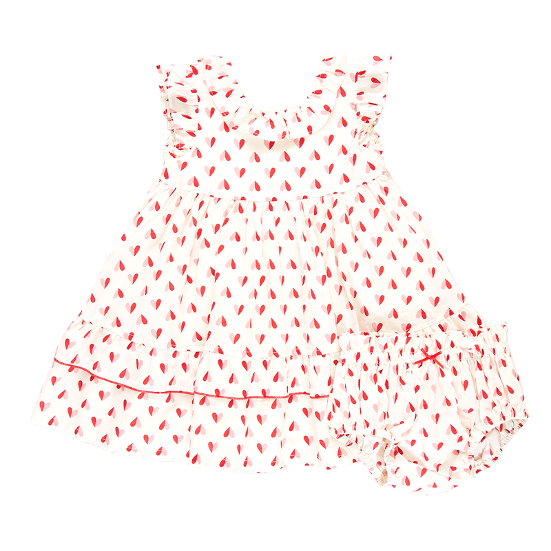Baby Girls Judith Dress Set - Paper Hearts