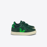 Veja V-12 Velcro Leather - Poker Absinthe