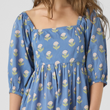 Womens Melissa Dress - Periwinkle Small Bud