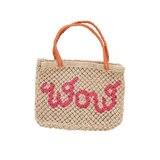 Tracy Bag - Wow (Hot Pink on Natural)