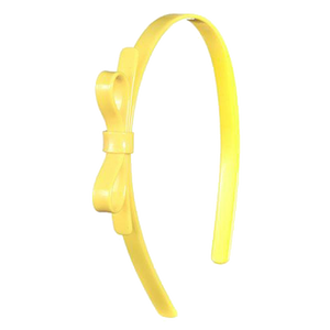 Bow Headband - Yellow