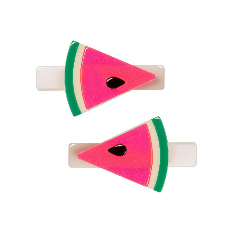 Pink Chicken Watermelon Slice Clips 
