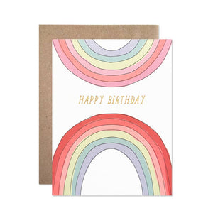 Pink Chicken Birthday / Happy Birthday Rainbow 