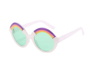 Pink Chicken Lucinda Sunglasses - White/Mint 