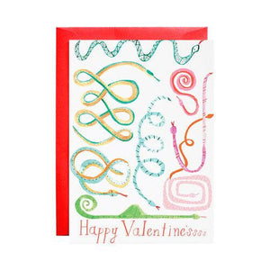 Pink Chicken Greeting Card - Boa's Valentine 