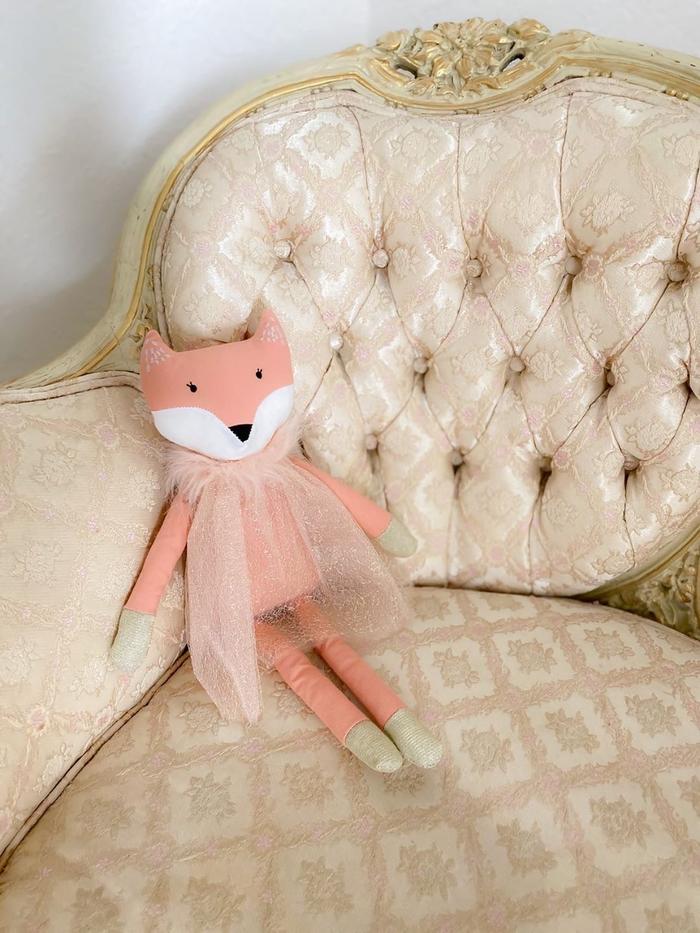 Pink Chicken Felice Fox Princess Doll 