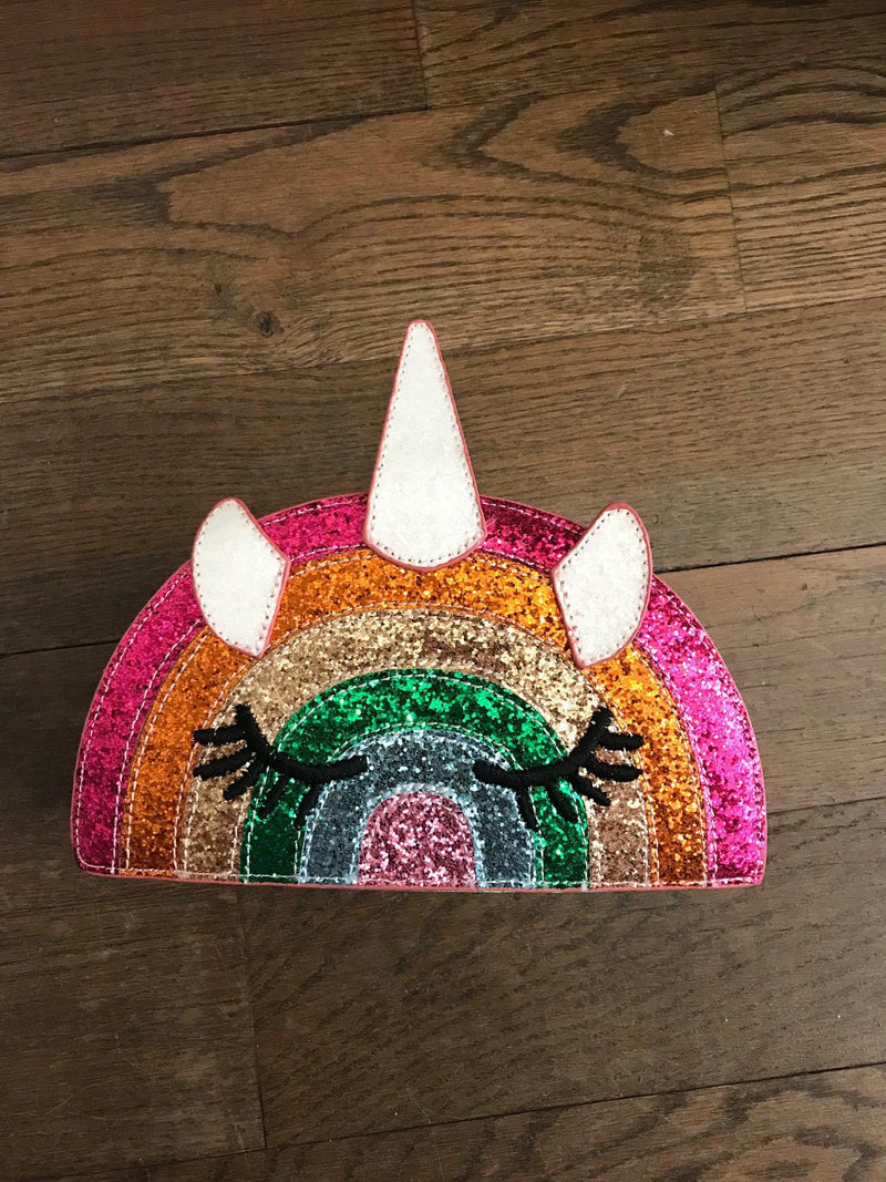 Pink Chicken Unicorn Rainbow Bag 