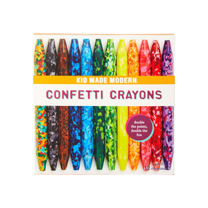 Pink Chicken Confetti Crayons 