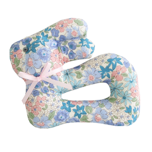 Pink Chicken My 1st Bunny Rattle - Liberty Blue 