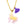 Pink Chicken Necklace Unicorn Pendant lavender 