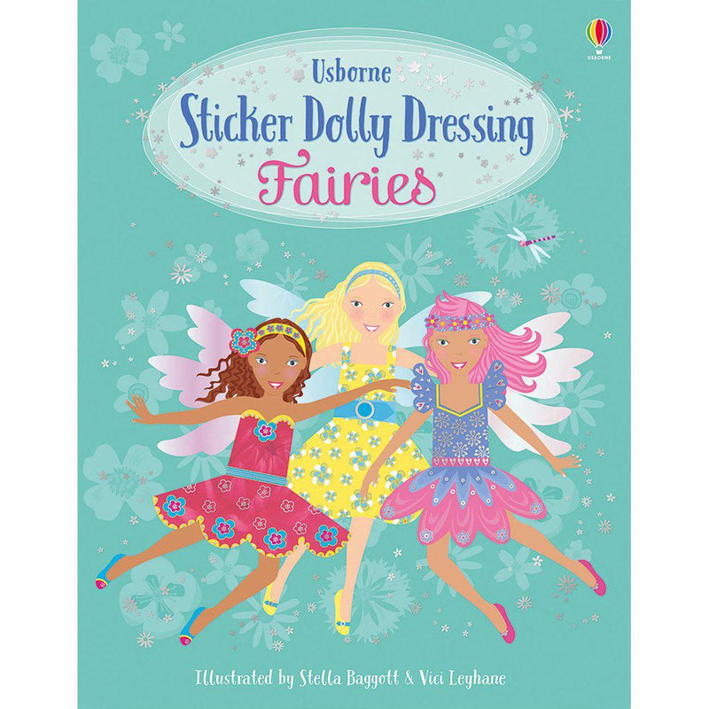 Pink Chicken Sticker Dolly Dressing: Fairies 