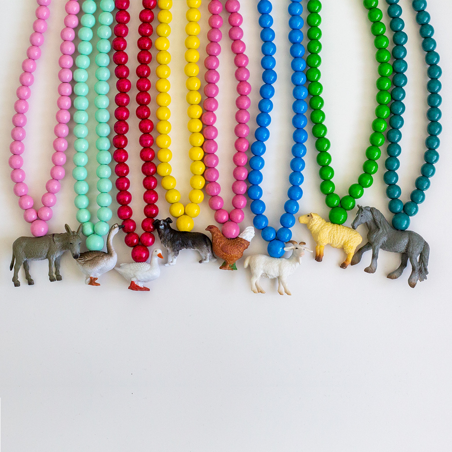 Horse on Turquoise Beads