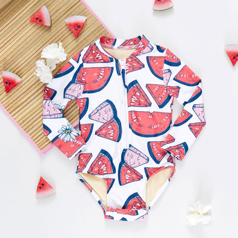 Baby Girls Arden Suit - Watermelon Puzzle