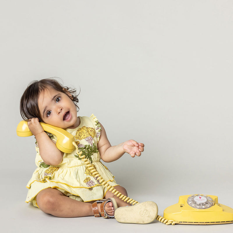 Baby Girls Heidi Bubble - Yellow Marigold