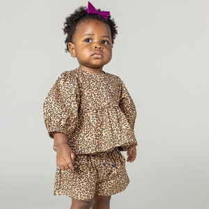 Baby Girls Rowan 2-Piece Set - Mini Leopard