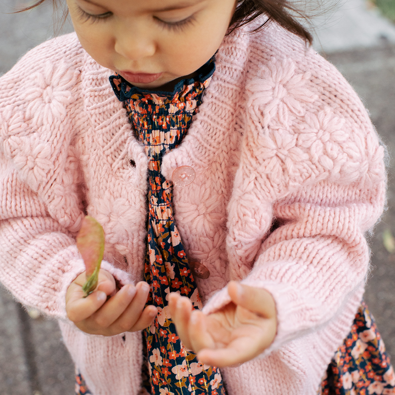 Baby Blossom Sweater - Pink