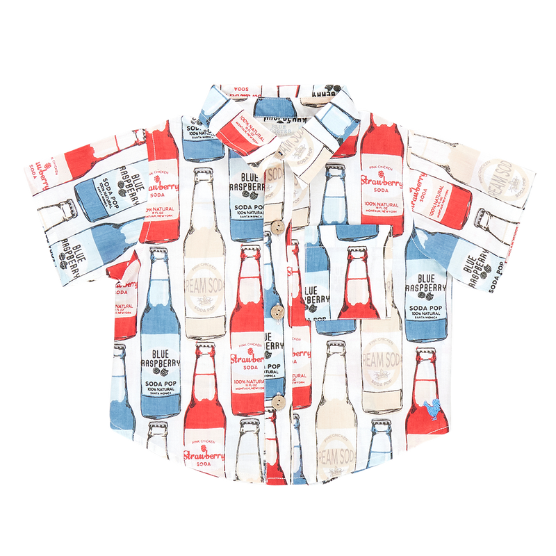 Baby Boys Jack Shirt - Soda Pop