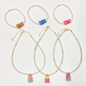 Gummy Bear Pearl Bracelet - Fuzzy