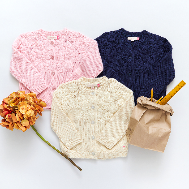 Baby Blossom Sweater - Cream
