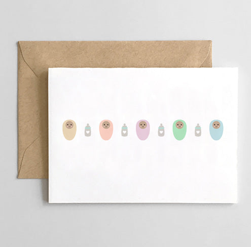 Bottle Swaddle Repeat Card