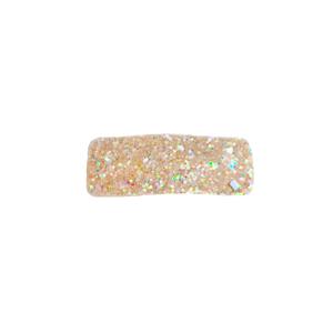 Chunky Glitter Pop Clip - Rose Gold