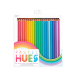 Pink Chicken Pastel Hues Colored Pencils - Set of 24 