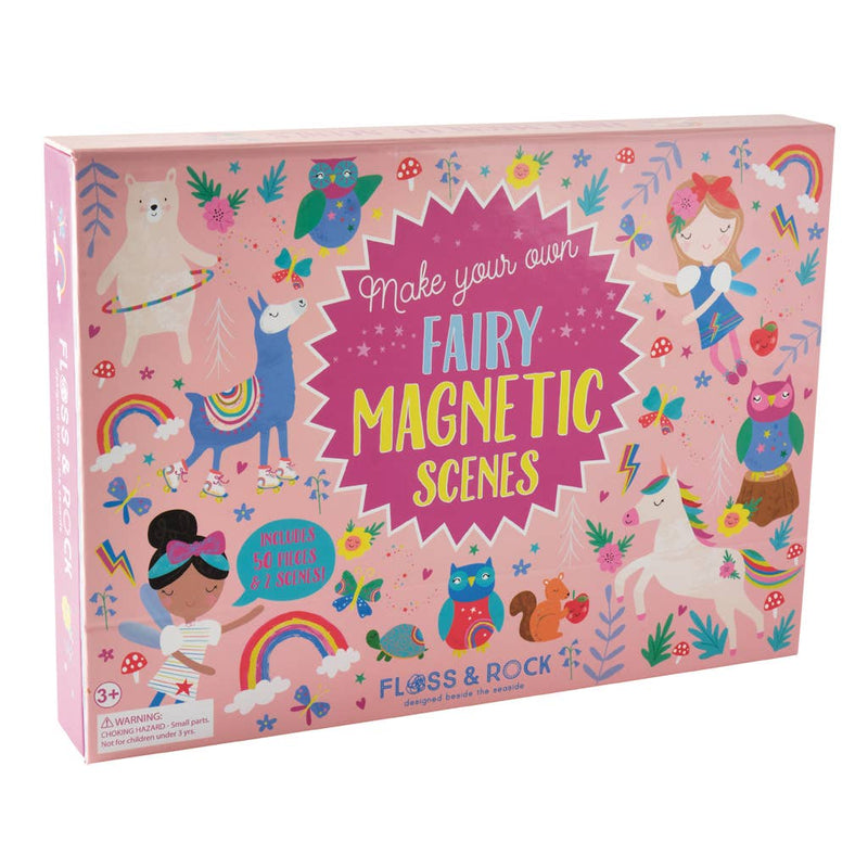 Pink Chicken Rainbow Fairy Magnetic Play Scenes 