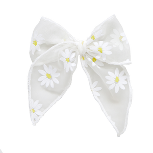 Midi Fable Bow - White Daisy