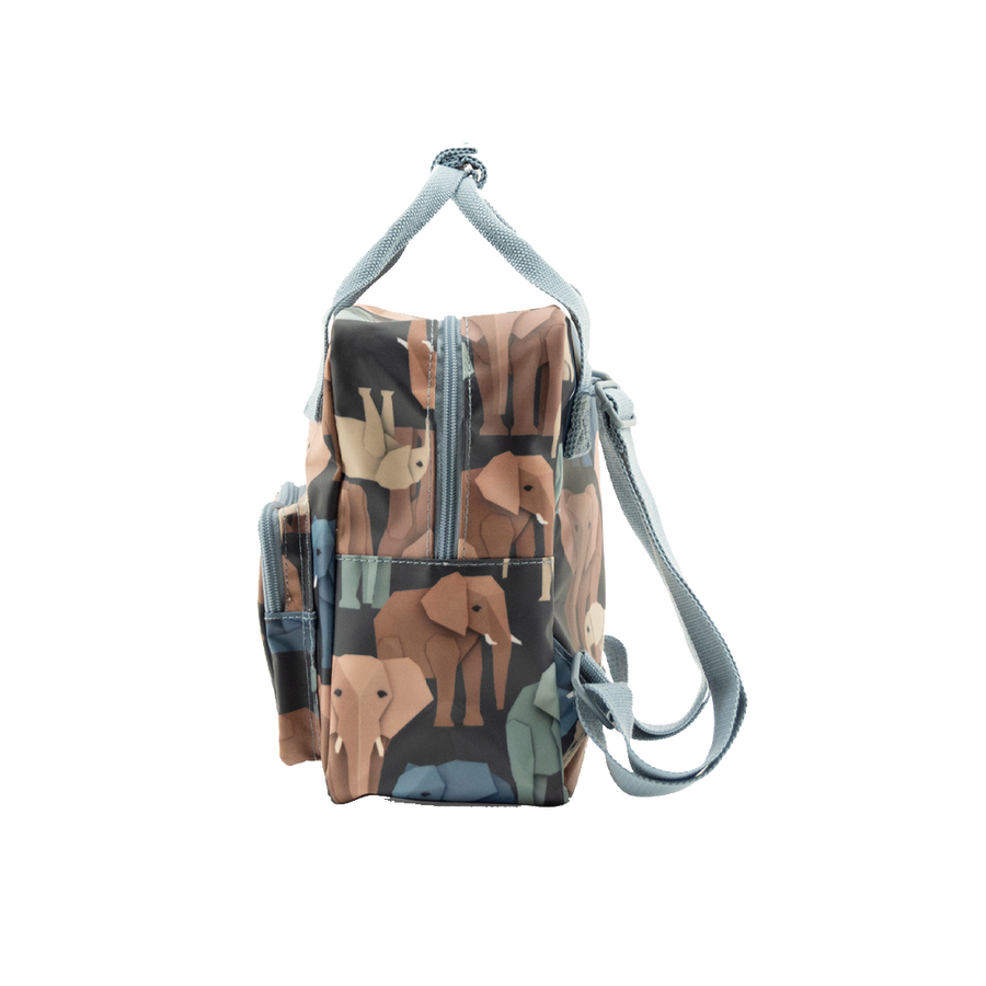 Small Backpack - Elephants