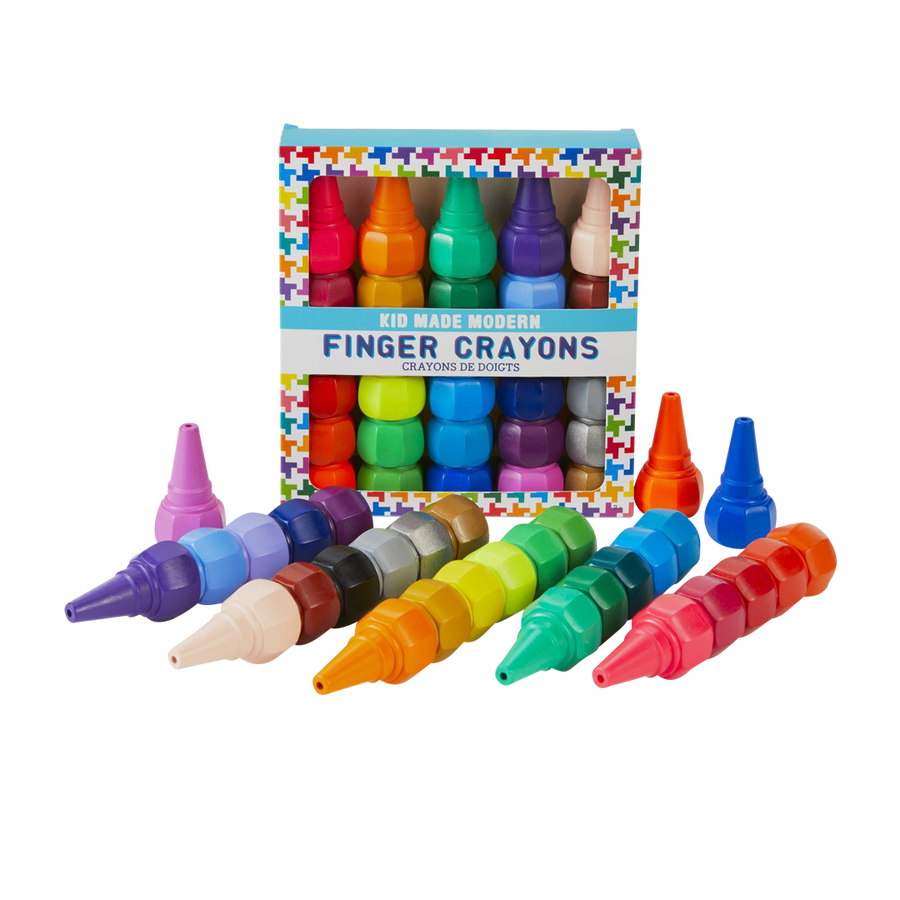 Pink Chicken Finger Crayons 